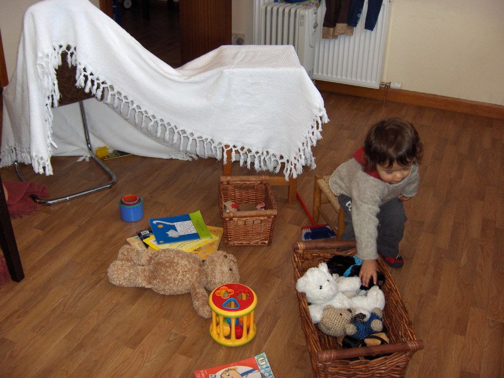 Snowy Monday Tent Time